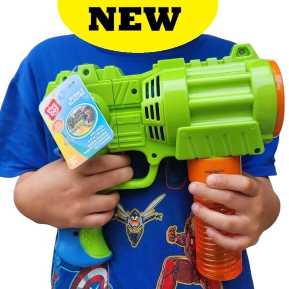 NEW Bubble Blaster Gun Machine Disneyland Battery Operated Stocking Stuffer Birt - Picture 1 of 11